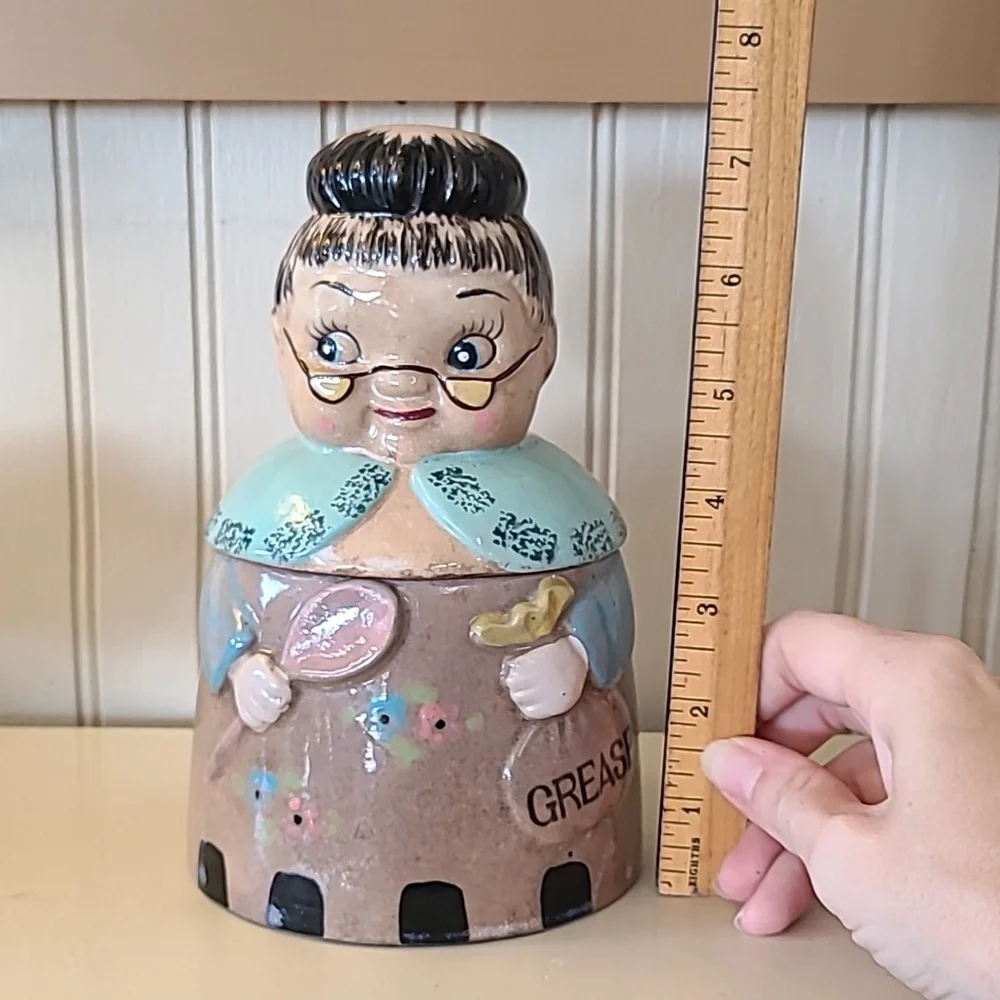 Rare Tilso Granny Grease Jar